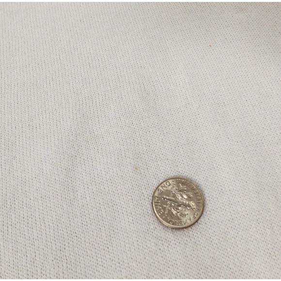 Label +Thread Goldie V Sweater Womens Medium Cream Knit Minimalist Timeless - Picture 16 of 16